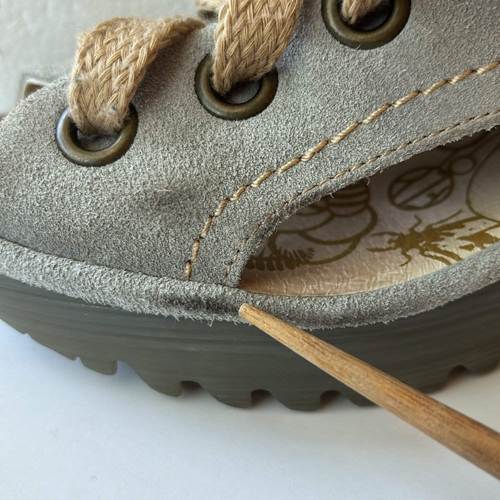 Fly London laceUp sandal comfortable size 36 Fly London comfort walking shoe - Picture 5 of 13